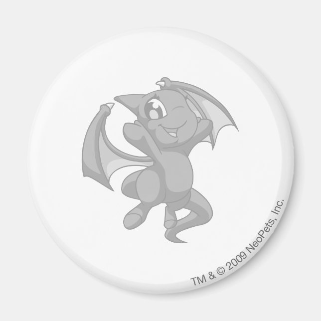 Shoyru Silver Magnet (Framsidan)