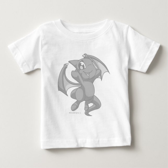 Shoyru silver tee shirt (Framsida)