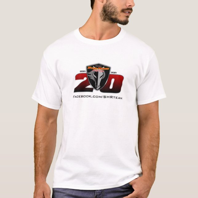 SHR 20-årsjubilésrt T Shirt (Framsida)