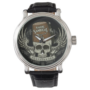 Shrann Skull Disted Watch Armbandsur