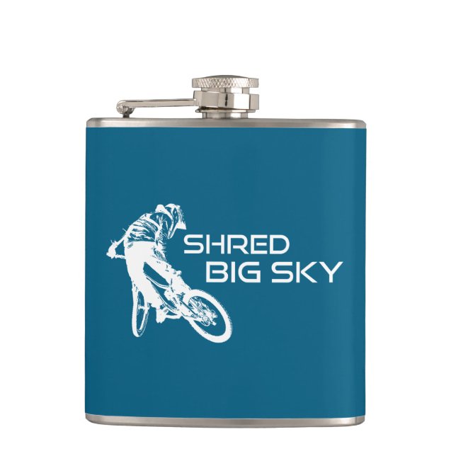 Shred Big Himmel Montana Mountain Biking Fickplunta (Framsidan)