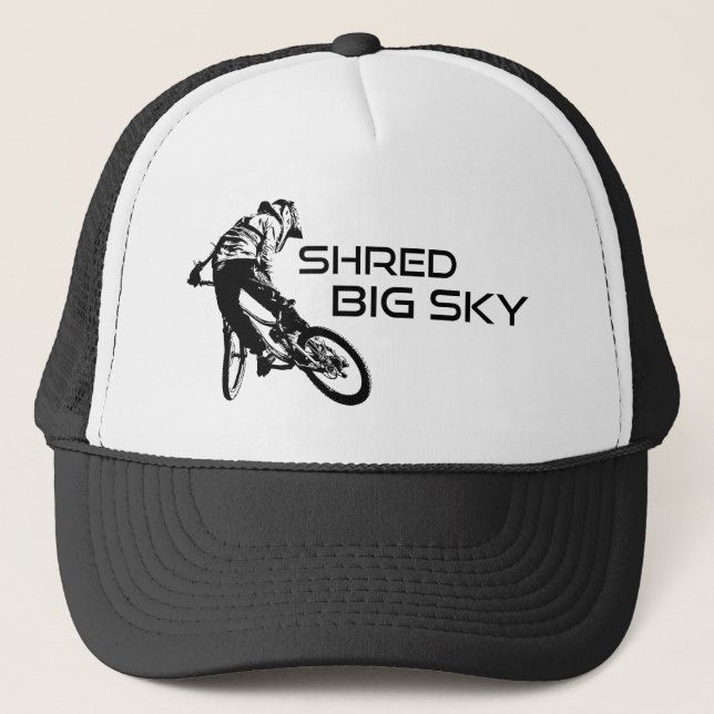 Shred Big Himmel Montana Mountain Biking Keps (Framsida)