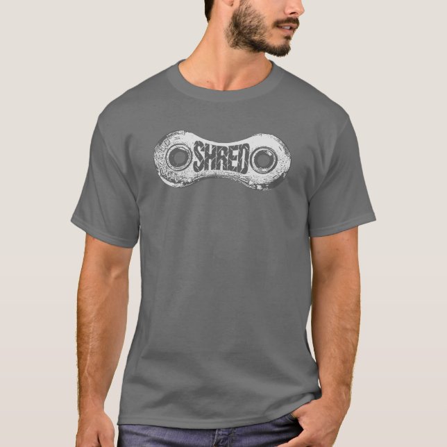 Shred Bike Chain Link T Shirt (Framsida)