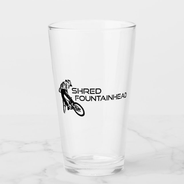 Shred Fountainhead Virginia Mountain Biking Glaskopp (Framsida)