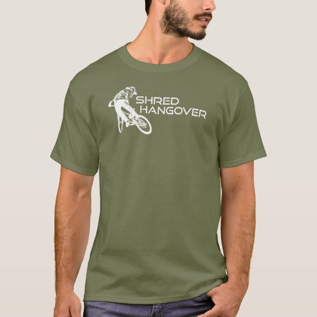 Shred Hangover Arizona Mountain Biking T Shirt (Framsida)