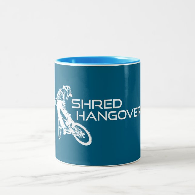 Shred Hangover Arizona Mountain Biking Två-Tonad Mugg (Center)