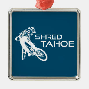 Shred Lake Tahoe Mountainbiking Julgransprydnad Metall