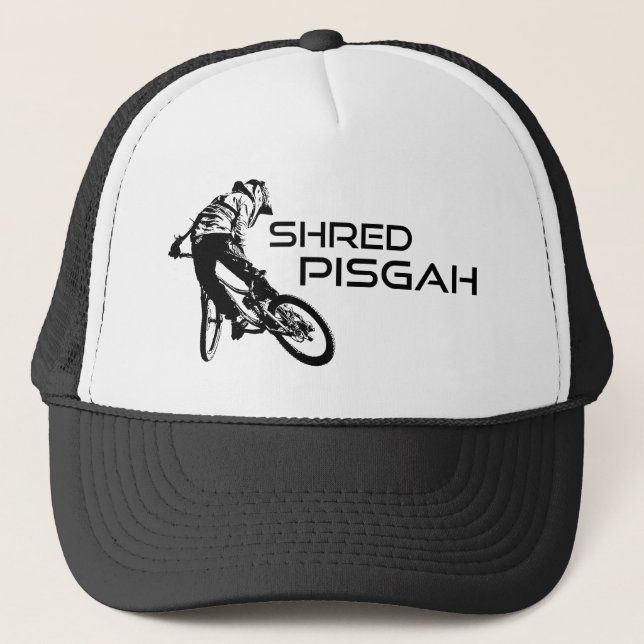 Shred Pisgah North Carolina Mountain Biking Keps (Framsida)