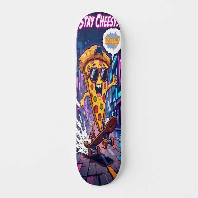 Shred & Slice Edition 4 Mini Skateboard Bräda 18,5 Cm (Framsida)