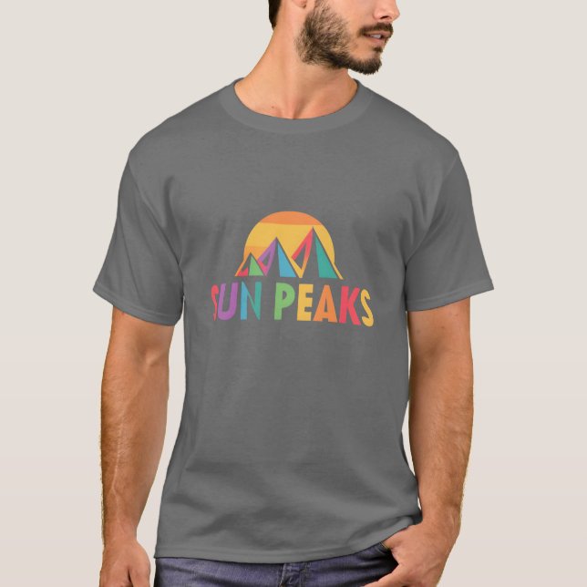 Shred Sol Peaks T-Shirt (Framsida)