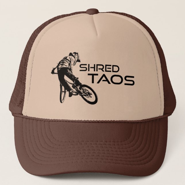 Shred Taos New Mexico Mountain Biking Keps (Framsida)