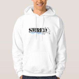 shred. tröja med luva