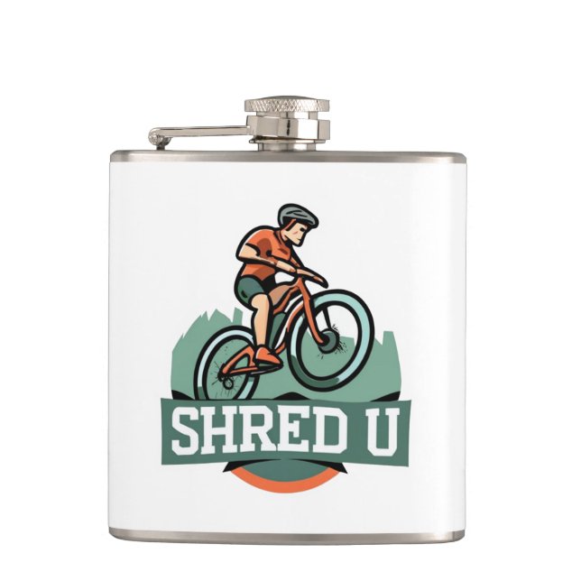 Shred Universiteten Mountain Biking Fickplunta (Framsidan)