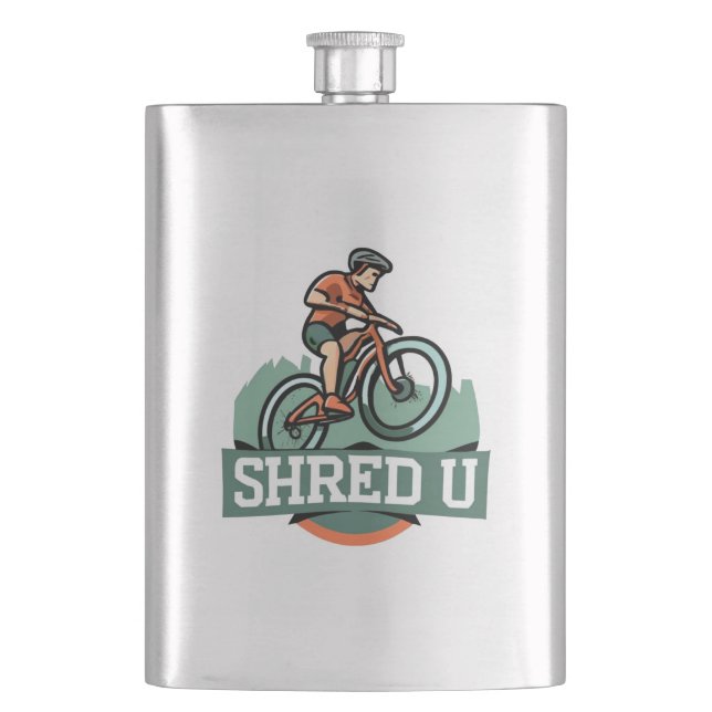 Shred Universiteten Mountain Biking Fickplunta (Framsidan)