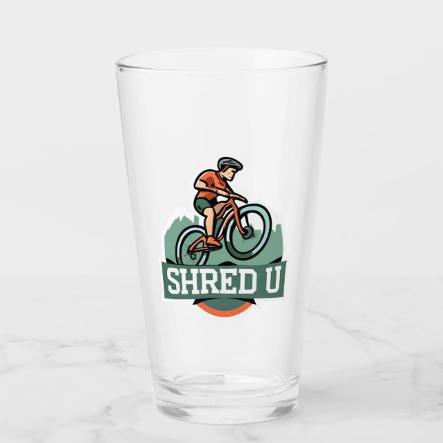 Shred Universiteten Mountain Biking Glaskopp (Framsida)