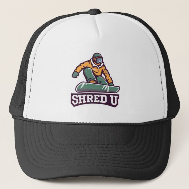 Shred Universiteten Snowboarding Keps (Framsida)