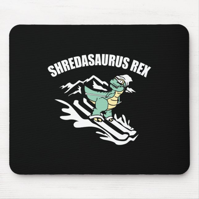 Shredasaurus Rex Skid Dinosaur Barn Rolig Skidpres Musmatta (Framsidan)