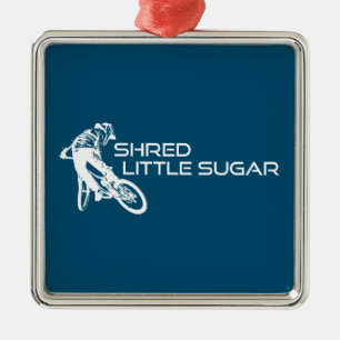 Shredda Little Sugar Arkansas Mountainbike Julgransprydnad Metall