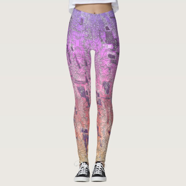 Shredded Boho Leggings (Framsida)
