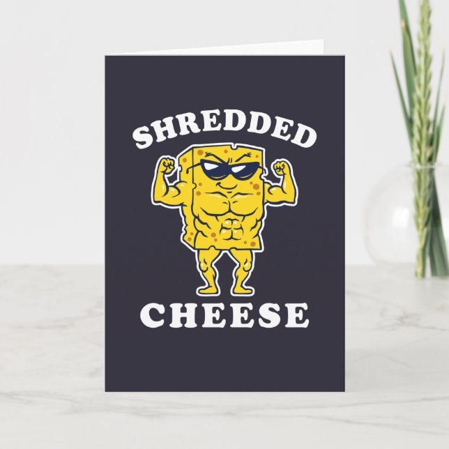 Shredded Cheese Kort (Framsida)