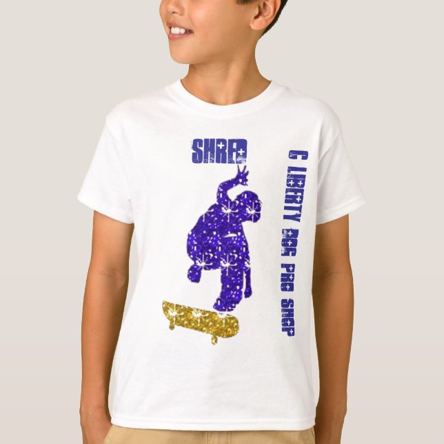 SHREDDER T-SHIRTS - SKATEBOARDING GEAR - ROLIGT GI (Framsida)