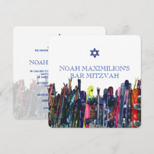 Shreddin 'the Gnar! Snowboard Mitzvah/DIY Inbjudningar