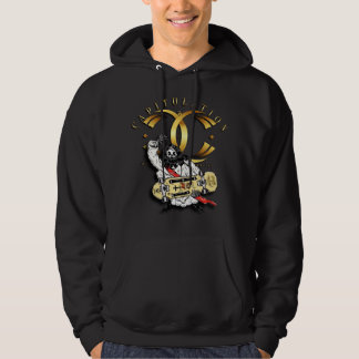 "Shredding för Kristus Hoodie