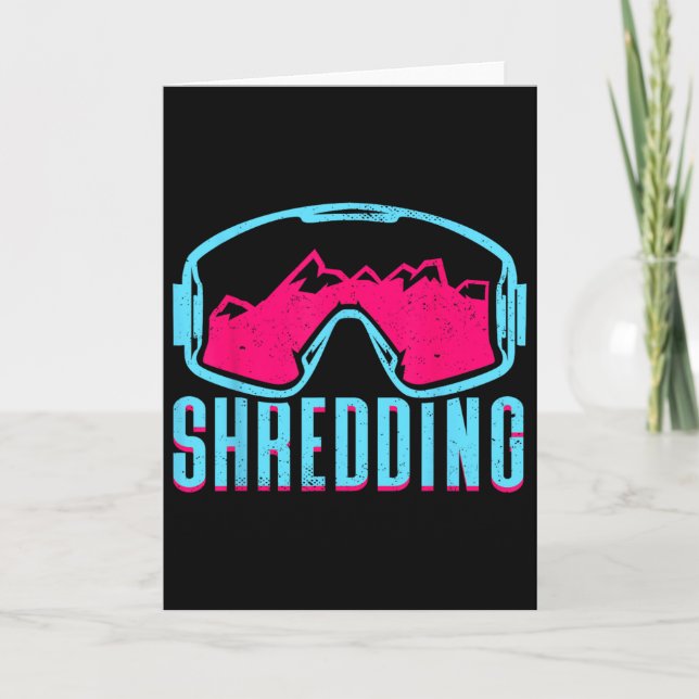 Shredding  kort (Framsida)