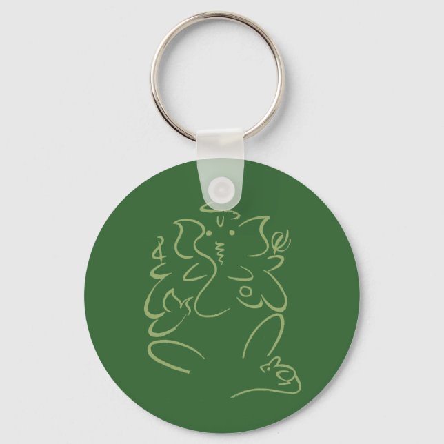 Shree Ganesh Nyckelring (Framsida)