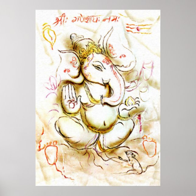 Shree Ganesh Poster (Framsidan)