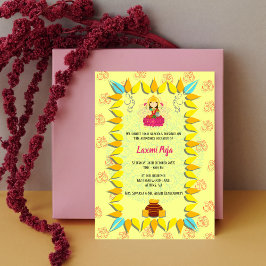 Shree Laxmi Puja Om Symbol-inbjudan Inbjudningar