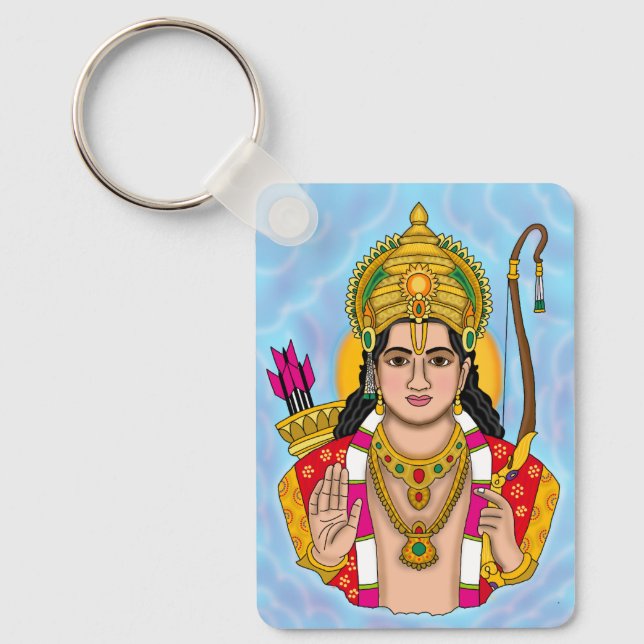 Shree Ram Keychain Nyckelring (Framsida)