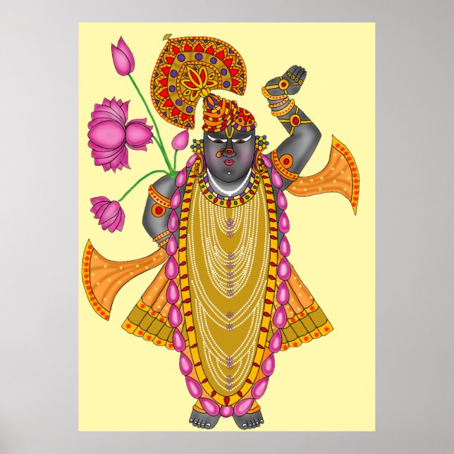 Shreenath Ji Affisch (Framsidan)