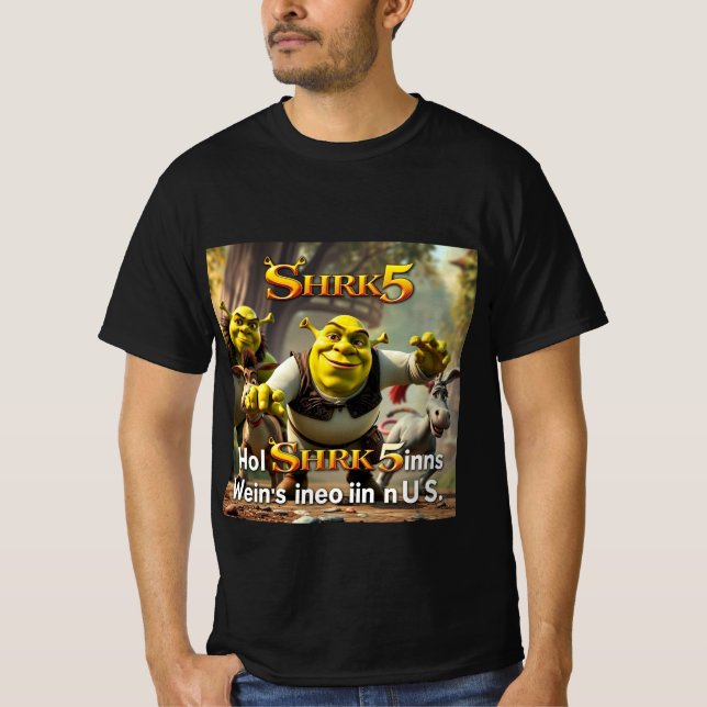 Shrek 5: Förklaringen returnerar T-Shirt (Framsida)