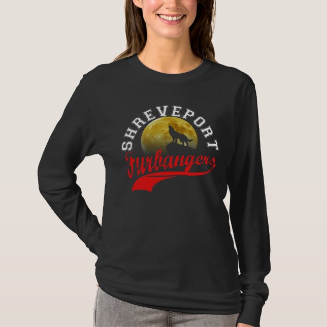 Shreveport Furbangers T-shirt (Framsida)