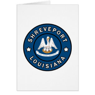 Shreveport Louisiana Hälsningskort