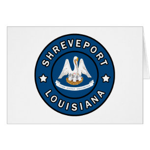 Shreveport Louisiana Hälsningskort