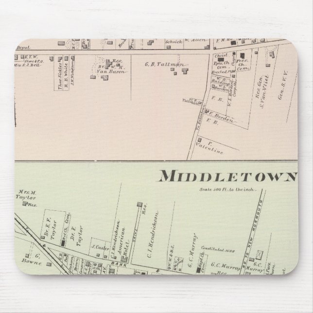 Shrewsbury Middletown, New jersey Musmatta (Framsidan)