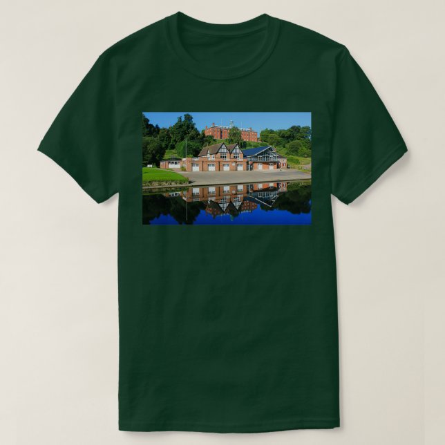 Shrewsbury School och boathouse 1 T Shirt (Design framsida)