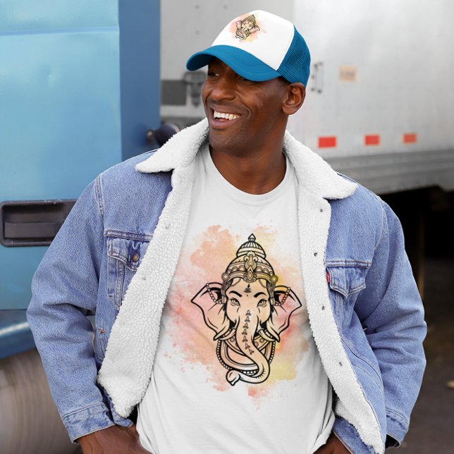 Shri Ganesh, Hindu God of Wealth & Prosperity T Shirt (Skapare uppladdad)