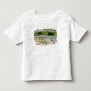 Shri Sukdevji predikar om en kontur till Sadhus. Tee Shirt