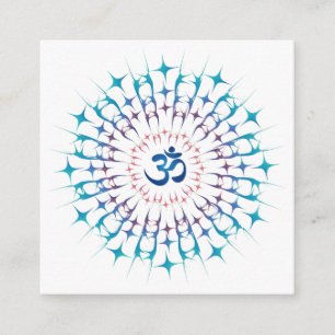 Shri Yantra eller Sri Chakra - Glowing Energy Tilläggskort