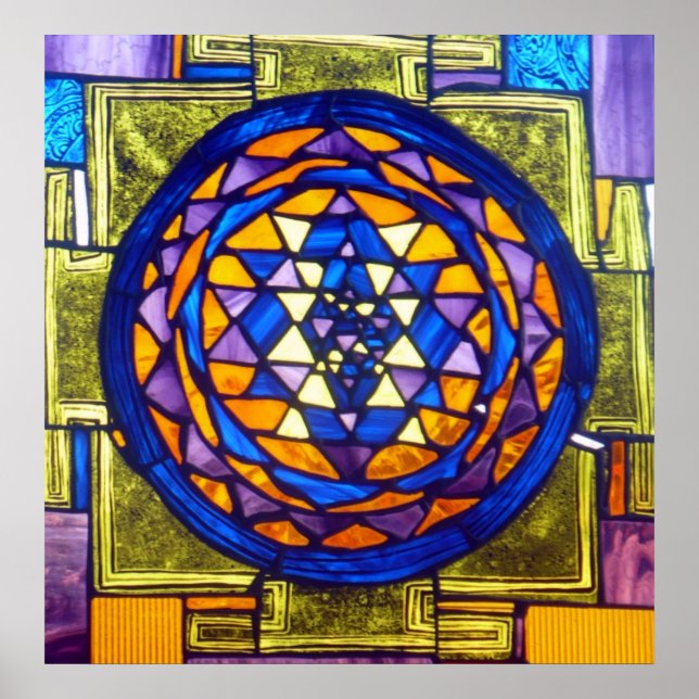 Shri Yantra Poster (Framsidan)