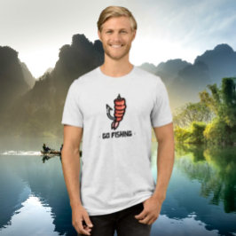 Shrimp Hooking Äventyr T Shirt