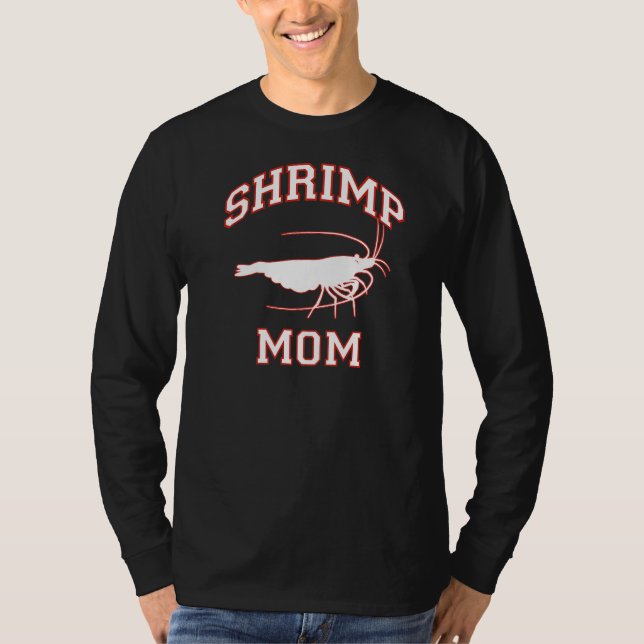 Shrimp Mamma T Shirt (Framsida)