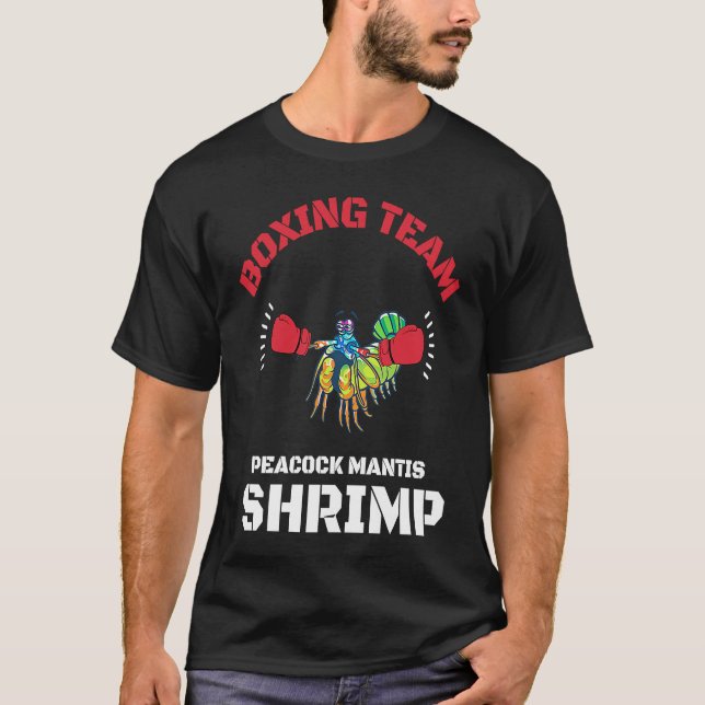 Shrimp Mantis Boxer Gloves  Men Women Kids T Shirt (Framsida)