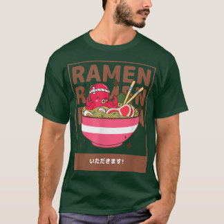 Shrimp Ramen Japansk Cute Kawaii Anime T Shirt