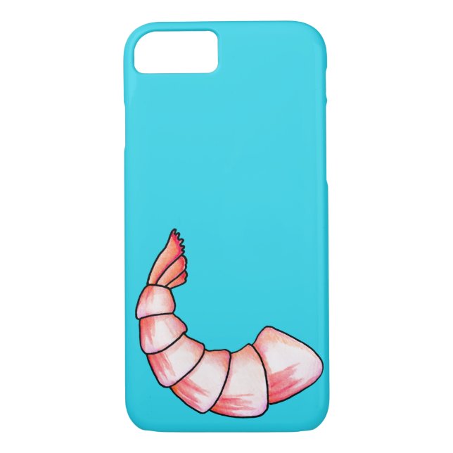 Shrimp svan Case-Mate iPhone skal (Baksida)