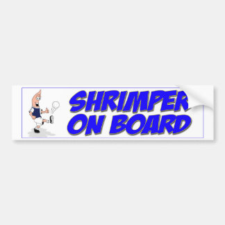 Shrimper Sticker Bildekal