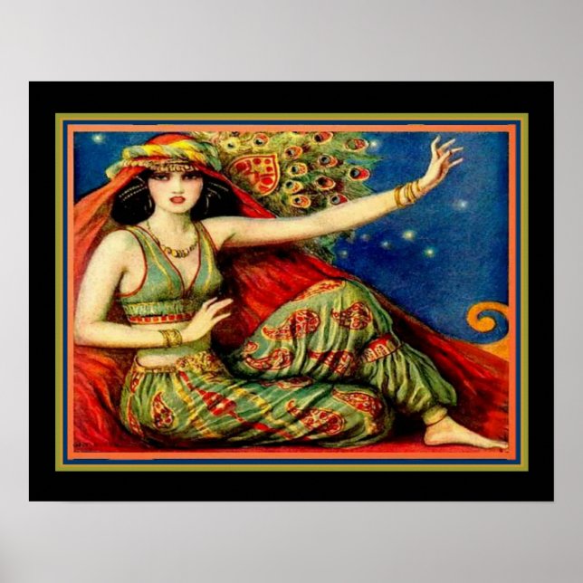 Shrine Art Deco-utskrift (1 926) 16 x 20 Poster (Framsidan)